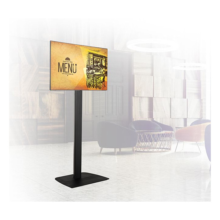 B-TECH UNIVERSAL FLAT SCREEN FLOOR STAND VESA 600 X 400